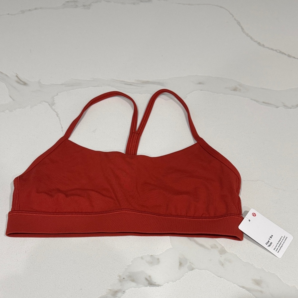 Lululemon Athletica Red Sports Bra